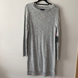 Cynthia Rowley grey sweater dress